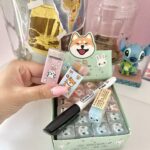Lot feutre + gomme animaux