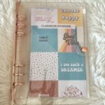 Budget Planner A5 Paillettes Transparent Rose Gold