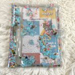 Budget Planner A5 Transparent Coquillage Bleu