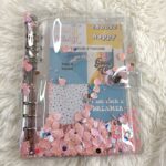 Budget Planner A5 Transparent Coquillage Rose