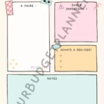 [VIRTUEL] Planner Notes Importantes
