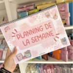 Planning de la semaine cahier 🎀