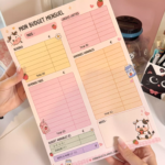 Planner Budget Mensuel Kawaii Vache