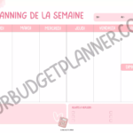 [VIRTUEL] Planning de la Semaine Rose
